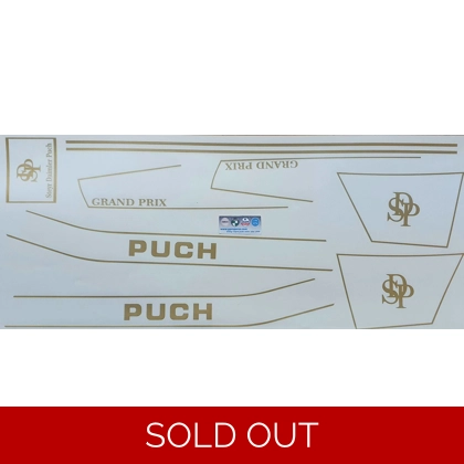 Puch Grand Prix sticker set complete